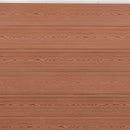 hegnspanelsæt 526x186 cm WPC brun