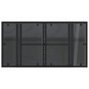 havebord med glastop 100x55x73 cm polyrattan sort