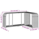 opbevaringshylder 2 stk. sort polyrattan