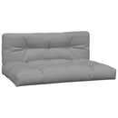 midtermoduler til pallesofa 2 stk. med hynder massivt akacietræ