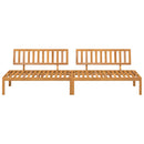 midtermoduler 2 stk. til pallesofa massivt akacietræ