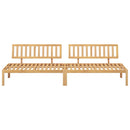 midtermoduler 2 stk. til pallesofa massivt akacietræ