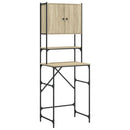 vaskemaskineskab 68x48,5x194 cm sonoma-eg