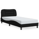 sengeramme uden madras Hvar 80x200 cm stof sort