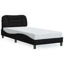 sengeramme uden madras Hvar 90x190 cm stof sort