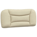 sengeramme uden madras Hvar 90x190 cm stof cremefarvet