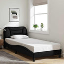 sengeramme uden madras Hvar 90x200 cm stof sort