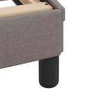 sengeramme uden madras Hvar Taupe 120x200 cm Stof