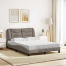 sengeramme uden madras Hvar Taupe 120x200 cm Stof
