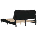 sengeramme uden madras Hvar 140x190 cm stof sort