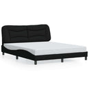 sengeramme uden madras Hvar 160x200 cm stof sort