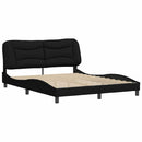 sengeramme uden madras Hvar 160x200 cm stof sort