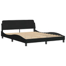 sengeramme uden madras Hvar 160x200 cm stof sort