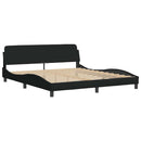 sengeramme uden madras Hvar 180x200 cm stof sort
