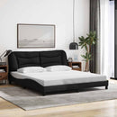 sengeramme uden madras Hvar 180x200 cm stof sort