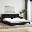 sengeramme uden madras Hvar 200x200 cm stof sort