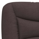sengeramme uden madras Hvar 200x200 cm stof mørkebrun