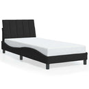 sengeramme uden madras Hanko 80x200 cm fløjl sort