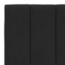 sengeramme uden madras Hanko 90x200 cm fløjl sort