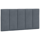 sengeramme uden madras Hanko Mørkegrå 100x200 cm Fløjl