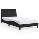sengeramme uden madras Hanko Sort 100x200 cm Fløjl