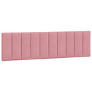 sengeramme uden madras Hanko 180x200 cm fløjl pink
