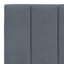 sengeramme uden madras Hanko Mørkegrå 200x200 cm Fløjl