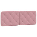 sengeramme uden madras 120x200 cm fløjl pink