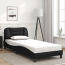 sengeramme uden madras Hvar 90x190 cm kunstlæder sort