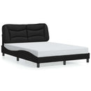 sengeramme uden madras Hvar 140x190 cm kunstlæder sort