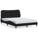 sengeramme uden madras Hvar 140x200 cm kunstlæder sort