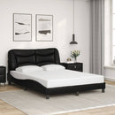 sengeramme uden madras Hvar 140x200 cm kunstlæder sort