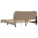 sengeramme uden madras Hvar 160x200 cm kunstlæder cappuccinofarvet