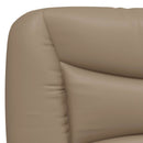 sengeramme uden madras Hvar 180x200 cm kunstlæder cappuccinofarvet