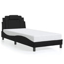 sengeramme uden madras Viana 80x200 cm kunstlæder sort