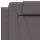 sengeramme uden madras Viana 90x200 cm kunstlæder grå