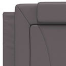 sengeramme uden madras Viana 100x200 cm kunstlæder grå
