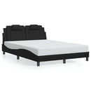 sengeramme uden madras Viana 140x190 cm kunstlæder sort