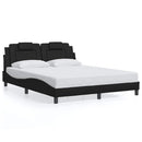 sengeramme uden madras Viana 160x200 cm kunstlæder sort