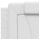 sengeramme uden madras Viana 200x200 cm kunstlæder hvid
