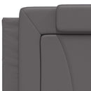 sengeramme uden madras Viana 200x200 cm kunstlæder grå