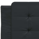 sengeramme uden madras Zadar 90x200 cm kunstlæder sort