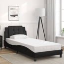 sengeramme uden madras Zadar 100x200 cm kunstlæder sort