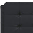 sengeramme uden madras Zadar 140x190 cm kunstlæder sort