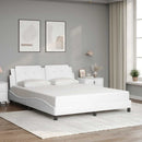sengeramme uden madras Zadar 160x200 cm kunstlæder hvid