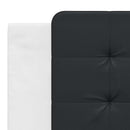 sengeramme uden madras Zadar 180x200 cm kunstlæder hvid og sort