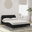 seng med madras Dover 140x200 cm velour sort