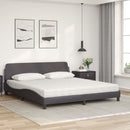 seng med madras Dover 180x200 cm kunstlæder brun