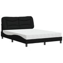 seng med madras Hvar 120x200 cm stof sort