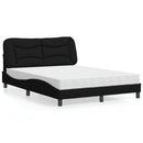 seng med madras Hvar 120x200 cm stof sort